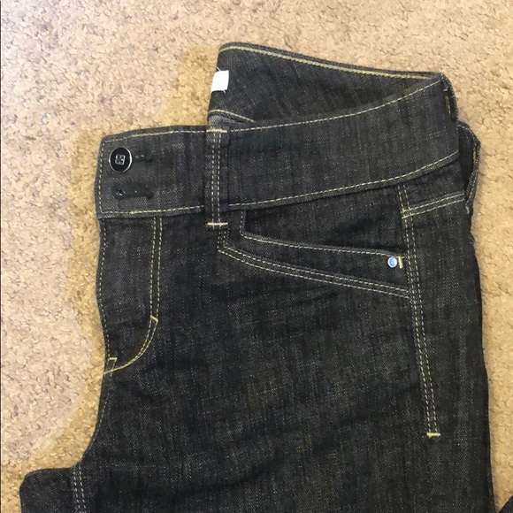 White House Black Market Comfy Trouser Jeans Blanc - Picture 7 of 14